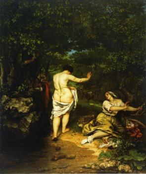 古斯塔夫 庫爾貝 The Bathers